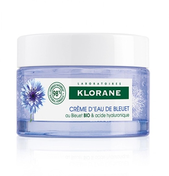 Klorane Crème d'Eau de Bleuet Bio 50ml Pot